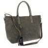Torebka damska shopper kuferek A4 elegancka torba do pracy MC812 Zielona
