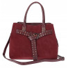 Torebka damska shopper kuferek A4 elegancka torba do pracy MC812 Bordowa