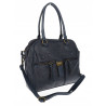 Torebka damska shopper A4 kuferek elegancka torba do pracy CH810 Granatowa
