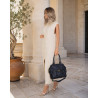 Torebka damska shopper A4 kuferek elegancka torba do pracy CH810 Granatowa