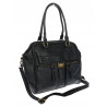 Torebka damska shopper A4 kuferek elegancka torba do pracy CH810 Czarna