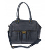Torebka damska shopper A4 kuferek elegancka torba do pracy CH810 Granatowa