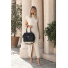 Torebka damska shopper A4 kuferek elegancka torba do pracy CH810 Czarna