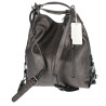 Torebka Miejska 2w1 Shopper Plecak Worek Torba Modna na Ramię SQ36A Srebrna