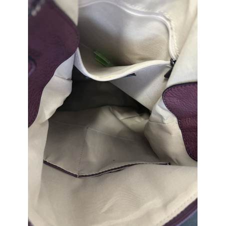 Torebka Miejska 2w1 Shopper Plecak Worek Torba Modna na Ramię SQ36A Zielona
