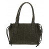Torebka damska shopper A4 kuferek elegancka torba do pracy NS977 Zielona