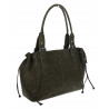 Torebka damska shopper A4 kuferek elegancka torba do pracy NS977 Zielona