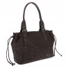 Torebka damska shopper kuferek elegancka torba do pracy NS977 Czekoladowa