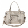 Torebka damska shopper kuferek elegancka torba do pracy do ręki HJ812 Złota