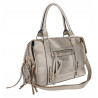 Torebka damska shopper kuferek elegancka torba do pracy do ręki HJ812 Złota