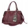 Torebka damska shopper kuferek elegancka torba modna do pracy HJ812 Bordowa