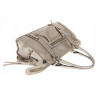 Torebka damska shopper kuferek elegancka torba do pracy do ręki HJ812 Złota