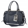 Torebka damska shopper A4 kuferek elegancka torba do pracy HJ812 Granatowa