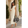Torebka damska shopper A4 kuferek elegancka torba do pracy HJ812 Szara