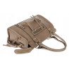Torebka damska shopper A4 kuferek elegancka torba do pracy HJ812 Beżowa