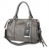 Torebka damska shopper A4 kuferek elegancka torba do pracy HJ812 Szara