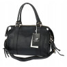 Torebka damska shopper A4 kuferek elegancka torba do pracy HJ812 Czarna