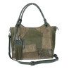 Torebka damska shopper pojemna elegancka modna torba do pracy MC809 Zielona