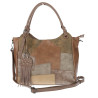 Torebka damska shopper pojemna elegancka modna torba do pracy MC809 Beżowa