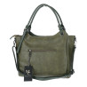 Torebka damska shopper pojemna elegancka modna torba do pracy MC809 Zielona