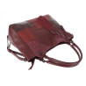 Torebka damska shopper pojemna elegancka modna torba do pracy MC809 Bordowa