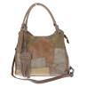 Torebka damska shopper pojemna elegancka modna torba do pracy MC809 Beżowa