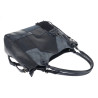 Torebka damska shopper A4 pojemna elegancka torba do pracy MC809 Granatowa