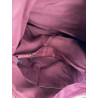 Torebka damska shopper worek zamszowa pleciona lekka torba TB49 Granatowa