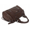Torebka damska shopper kuferek elegancka torba do pracy WS518 Czekoladowa