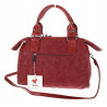 Torebka damska shopper kuferek modna torba do pracy szkoły WS518 Czerwona