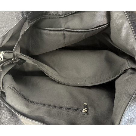 Torebka damska zamszowa shopper pojemna elegancka modna torba 638C Czerwona