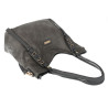 Torebka damska shopper pojemna elegancka do pracy torba worek CH914 Szara
