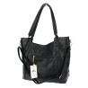 Torebka damska shopper pojemna elegancka torba worek na ramię CH914 Czarna