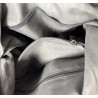 Torebka damska worek shopper listonoszka zamszowa na ramię PB4740 Brązowa