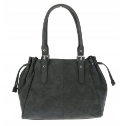Torebka damska shopper kuferek na ramię modna torba do pracy YD2011 Czarna