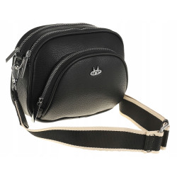 Maria C. Elegancka Torebka Damska listonoszka MC607 Black