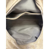 Torebka damska shopper pojemna modna zamszowa torba kuferek D715 Czarna
