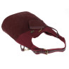 Torebka damska shopper pojemna modna do pracy torba worek CC803 Bordowa