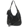 Torebka damska shopper pojemna modna do pracy torba worek CC803 Szara