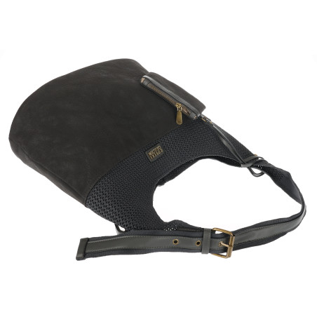 Torebka damska shopper pojemna modna do pracy torba worek CC803 Szara