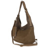 Torebka damska shopper pojemna modna do pracy torba worek CC803 Beżowa