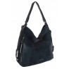 Torebka Damska Shopper Listonoszka torba plecak 2w1 worek SR030 Granatowa