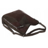 Torebka Damska Shopper Listonoszka torba plecak 2w1 worek SR030 Czekoladowa