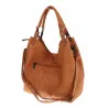 Tommasini Torebka Damska Listonoszka Duża Torba Shopper Worek 2692 Brązowa