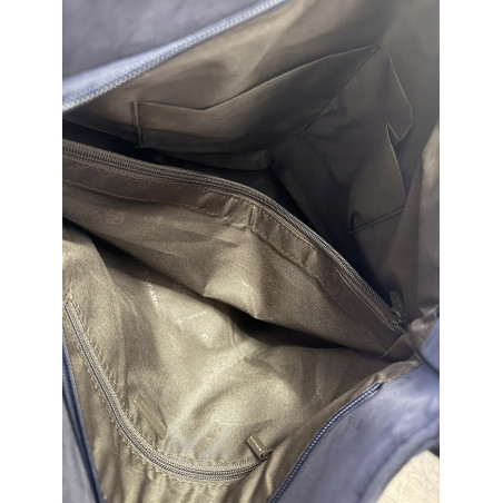 Torebka Damska Shopper Listonoszka torba plecak 2w1 worek SR030 Bordowa