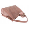 Torebka Damska shopper duża torba na ramię A4 pojemna modna CH625 Różowa