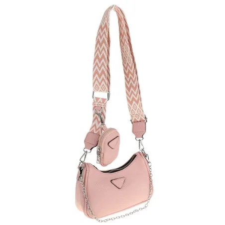 SARA MODA Torebka damska listonoszka 89533 Pink