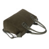 Torebka damska kuferek listonoszka pojemna torba do ręki OS142 Zielona