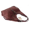 Torebka damska modna shopper worek torba na ramię listonoszka D530 Bordowa