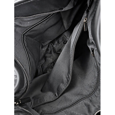 Torebka Damska zamszowa shopper listonoszka modna torba DC558 C. Brązowa